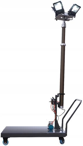 BELEUCHTUNGSTURM PNEUMATISCHER MAST LED 400W 5M