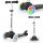  TRINGO dreirädriger Balance-Scooter, 3-8 Jahre alt – Schwarz + leuchtende LED-Räder