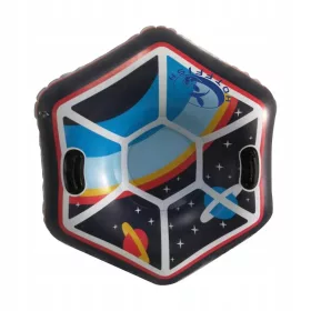  Aufblasbare PVC-Schneeröhre Fun 120 cm runde Rakete