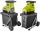  Elektrischer Asthäcksler Ryobi 5133004335 3000 W + AUFKLEBER NICHT WERFEN