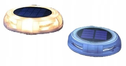  OnLight Einbau-Solarlampe, weiß, 9 cm, 2 Stk.