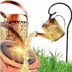  JohnGreen eingebettete Solarlampe, silber, 80 cm, 1 Stk.