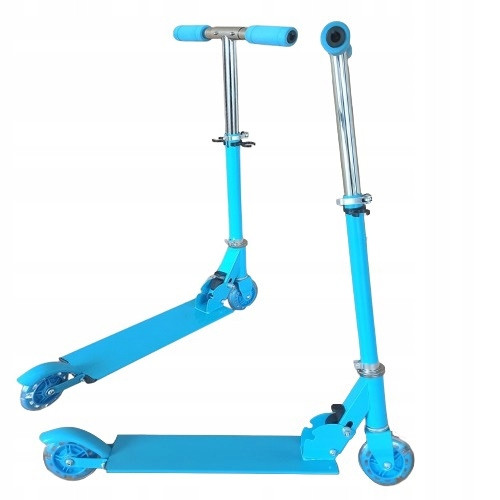  ZWEIRAD-FALTBARER ROLLER FÜR KINDER MIT LED-RÄDERN