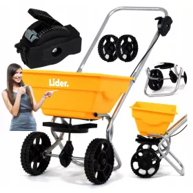    Manuelle Sämaschine LIDER LUX-XXL FÜR SALZSAND + GRATIS 14 l 350 cm