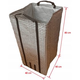   Zusammenklappbarer Behälter, Korb, Box zur Aufbewahrung und zum Transport.