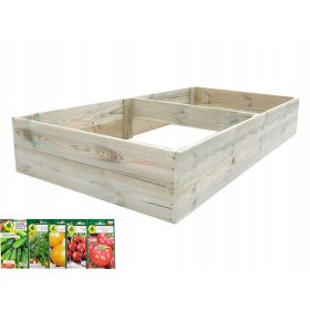  Mini-Gewächshaus 179 cm x 82 cm aus Holz