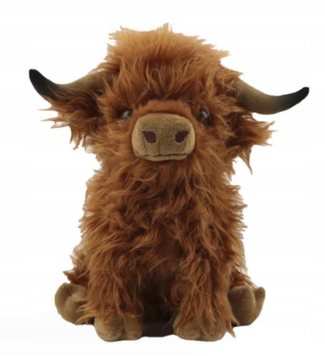  BRAUNE SCHOTTISCHE KUH PLÜSCH SPIELZEUG MASKOTTCHEN SPIELZEUG FÜR KINDER HIGHLAND KUH