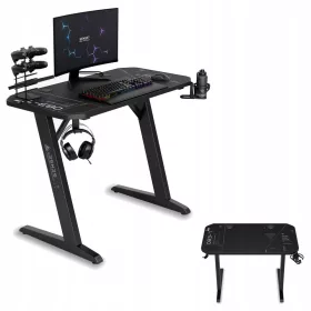    Computer-Gaming-Schreibtisch für Computer + Zubehör 120 x 60 cm Sense7 Nomad