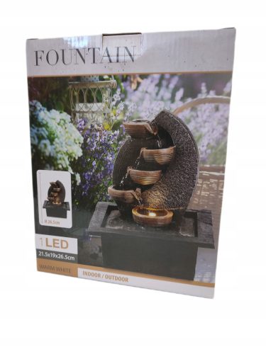  Buddha LED-Gartenbrunnen für die Dekoration Ihres Hausgartens