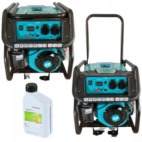 Tragbarer einphasiger PowerAge 5000 W Benzingenerator