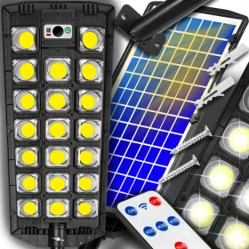  XBAY Straßenlaterne 1600 W 20000 lm solarbetrieben