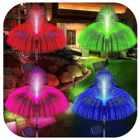  Solar-Pendelleuchte, weiß, 90 cm, 4 Stk.