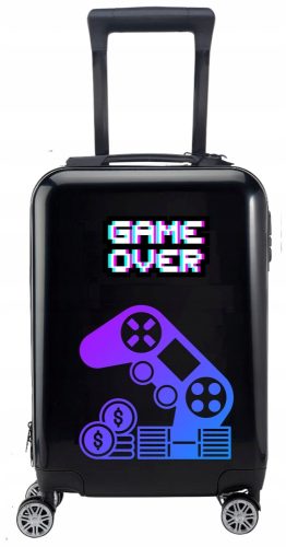  GAME OVER PAD GAMING KOFFER SCHWARZ REISE KINDER CODE