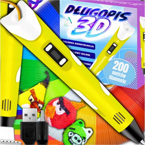 3D-STIFT FÜR KINDER DRUCKER MAGIC PEN SET + PLA-PATRONEN 200 METER