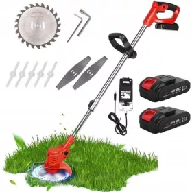    LANGLEBIGER BATTERIE-TRIMMER 48V DICKBATTERIE 2xBAKU XXL-SET