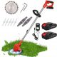  LANGLEBIGER BATTERIE-TRIMMER 48V DICKBATTERIE 2xBAKU XXL-SET