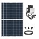 Komplettes Photovoltaik-Set für einen Balkon 720W mit einem NEP-600 Wechselrichter