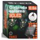  Smartled 1060 cm Solargirlande, schwarz