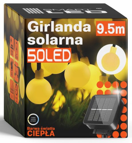  Smartled-Lichtgirlande 950 cm, schwarz