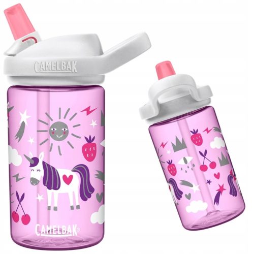  Camelbak-Flasche mit Strohhalm 0,4 l, rosa