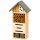  Hotel Insektenhaus aus Holz 13x8x26cm natur