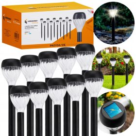  Solarlampe, schwarz, 30 cm, 1 Stk.