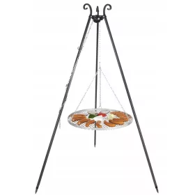  GARTENGRILL 80cm GITTER + STATIV