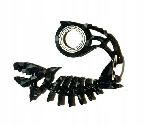  Schlüsselanhänger KEYRAMBIT KEYSPINNER+ SHARK BLACK TIKTOK HIT