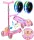  DREIRAD-BALANCE-SCOOTER MIT MUSIK FÜR KINDER