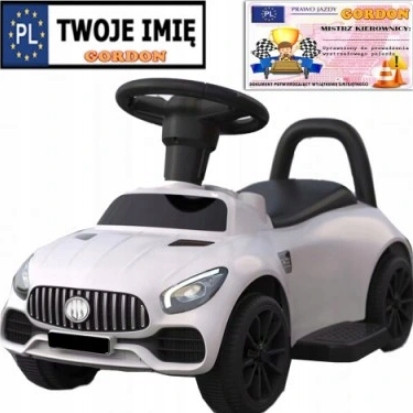  BATTERIEWAGEN FÜR KINDER, GROßER EIMER, FERNBEDIENUNG, MUSIK, 45 W, LED WEISS