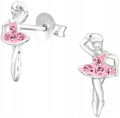  KINDEROHRRINGE MENNICA BYDGOSZKA SILBER BALLERINA