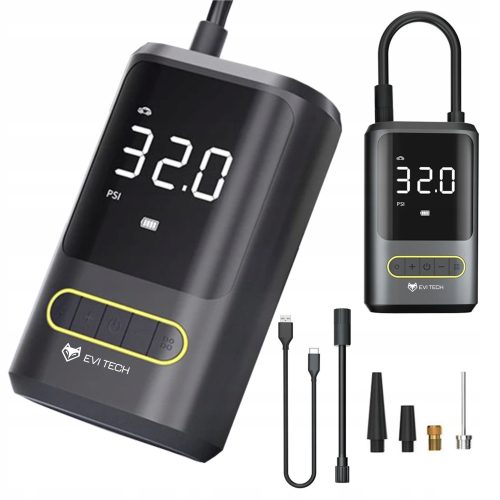  Evi-Serie EVI AIR PUMP PRO+ AKU Elektropumpe, schwarz