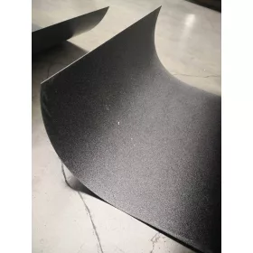 Verbundwerkstoff, 2 mm Kunststoff, schwarz