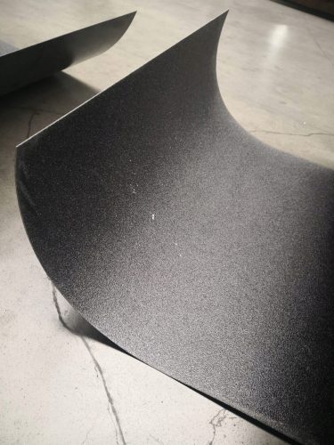 Verbundwerkstoff, 2 mm Kunststoff, schwarz