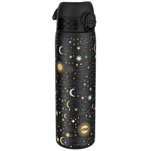  SCHWARZE JUGENDFLASCHE EDELSTAHL STERNE KONSTELLATIONEN ION8 600 ml