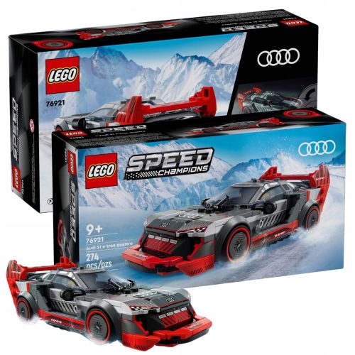  LEGO Speed Champions 76921 Audi S1 E-tron Quattro + PRODUKTKARTE (FÜR JEDES GEKAUFTE PRODUKT)