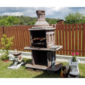  Beton Gartengrill verstärkt Palast Kamin 2 Platten