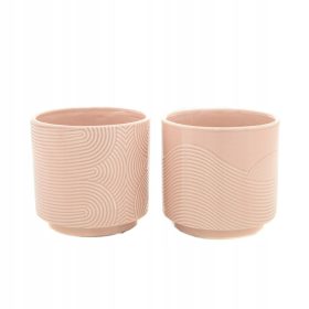  Deckel 23 cm, Keramik, Rosatöne