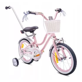  Sun Baby Heart Fahrrad 14" Weiß, Rosa