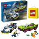  LEGO City 60415 Polizeiauto-Verfolgungsjagd, Muscle-Car + LEGO Papiertüte