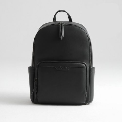  JOISSY MOON schwarzer Rucksack für Mutter und Kinderwagen-Organizer