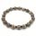  LaReine Homme Herrenarmband, gestreifter Feuerstein, Hämatit
