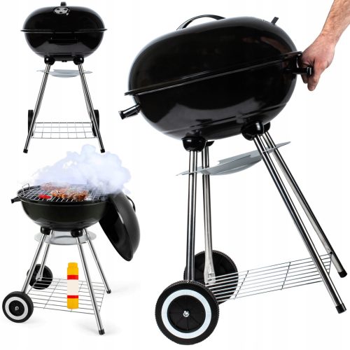  MalTec Holzkohlegrill 41 x 41 cm