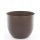  Euro3plast Blumentopf 39 cm x 39 x 32,5 cm Kunststoff Graphit, Braun- und Beigetöne