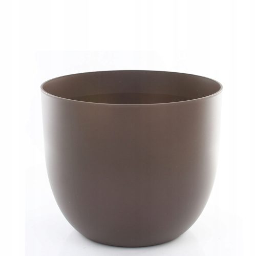  Euro3plast Blumentopf 39 cm x 39 x 32,5 cm Kunststoff Graphit, Braun- und Beigetöne