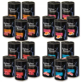  DOLINA NOTECI Premium Katzenfutter MIX Smaków 20x400g