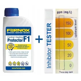 Fernox F1 Korrosionsinhibitor + TEST Tester 500 ml