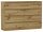  Mobene Moderne Kommode 140 x 40 x 98 cm, matte Artisan-Eiche