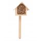  Koopman Blumentopf 11,5 cm x 7,6 x 29,5 cm mehrfarbiges Holz