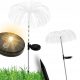  Vergionic eingebettete Solarlampe, schwarz, 80 cm, 2 Stk.